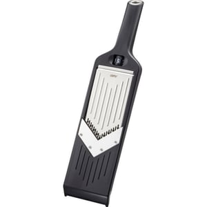 GEFU Julienne VIOLI 2.0 Manual Slicer, Black, ABS Plastic, Stainless Steel