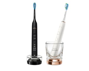 Philips Sonicare DiamondClean 9000-serien DiamondClean 9000 HX9914/57 Set med soniska tandborstar och app