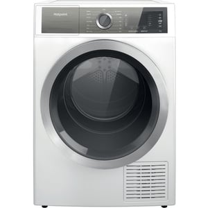 Hotpoint H8 D94WB EU tvätttorktumlare Fristående Frontmatad 9 kg Vit
