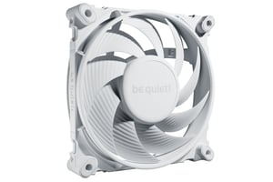 be quiet! SILENT WINGS 4 | 120 mm PWM höghastighetsfläkt, vit, för datorchassi, 12 cm, vit, 1 st.