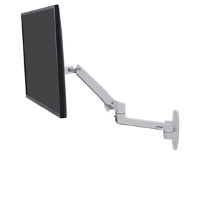 Ergotron LX-serien LX väggmonterad bildskärmsarm 86,4 cm (34") Väggmontering Vit