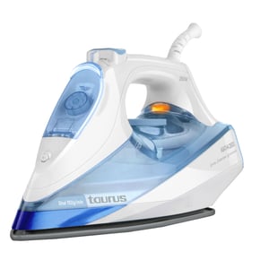 Taurus Agatha 2800 Żelazko suche i parowe Płyta ceramiczna 2800 W Niebieski, Biały