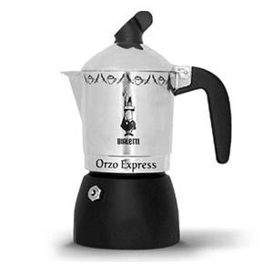 Bialetti Orzo Express Mokabryggare i aluminium, svart