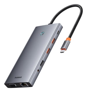 Baseus PortalJoy USB Type-C 10000 Mbit/s Grau