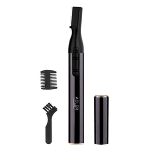 Adler AD 2934B Hair Clipper, Black, 2 Alkaline