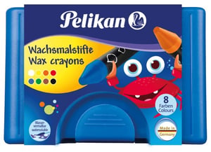Pelikan 722959 Wachsmalstifte, 8 Stück