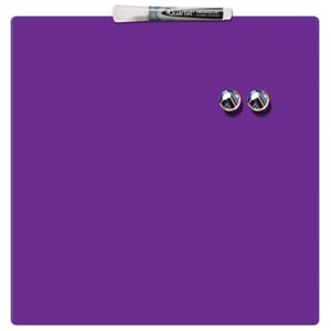 Rexel 1903897 Magnettafel und Zubehör 360 x 360 mm Violett