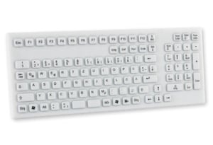 GETT KG19268 klawiatura USB QWERTZ Niemiecki Biały