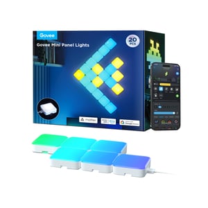 Govee Mini Panel Lights Inteligentny kinkiet Wi-Fi/Bluetooth 72 W