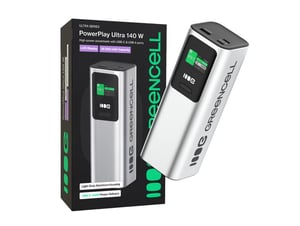 Green Cell Powerbank PowerPlay Ultra 25200mAh 140W 3x USB PD LCD
