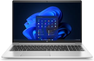 HP ProBook 450 G9 Intel® Core™ i7 i7-1255U bärbar dator 39,6 cm (15,6") Full HD 16 GB DDR4-SDRAM 512 GB SSD Wi-Fi 6E (802.11ax) Windows 11 Pro Silver