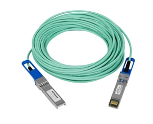 NETGEAR AXC7615 15 m InfiniBand/Fiber Optic SFP+ Cable, Turquoise