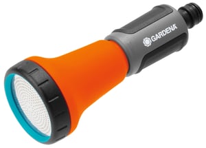 Gardena 18310 Spritzpistole/Wasserdüse Sprühdüse für Wasser Schwarz, Grau, Orange