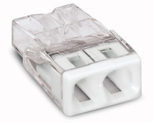 Wago 2273-202 kabelförgrenare, transparent, vit
