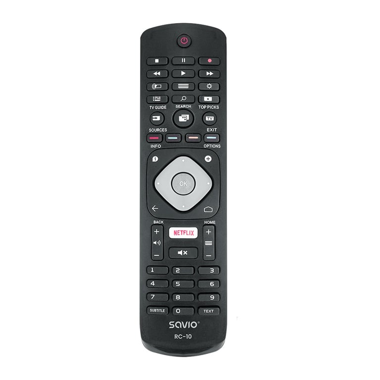 Savio RC-10 do TV Philips pilot Podczerwień Naciśnij przyciski