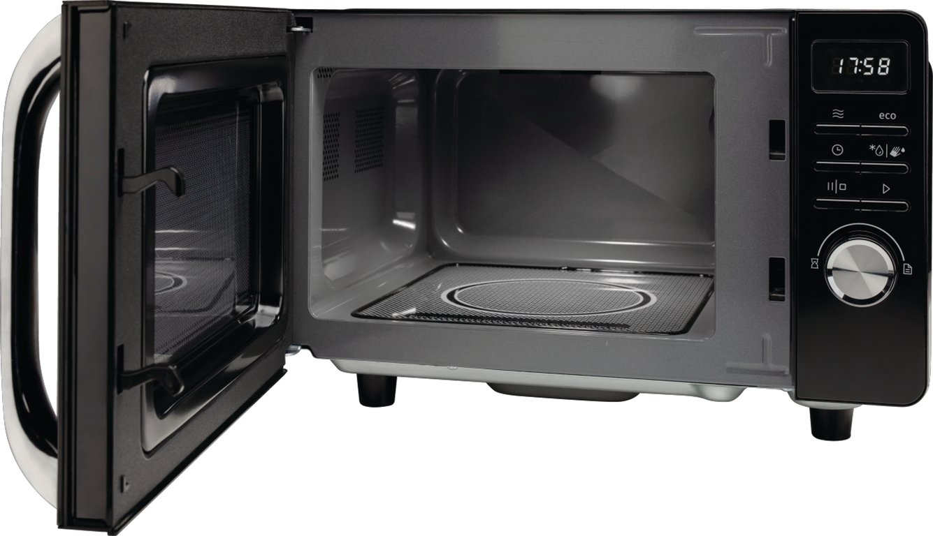 Gorenje MO20S4BC Czarny Mikrofalówka Solo Blat 20 l 700 W