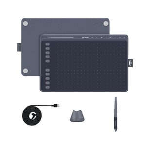 HUION HS611 tablet graficzny Czarny 5080 lpi 258,4 x 161,5 mm USB