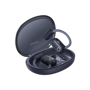 Baseus Eli Sport 1 Kabelloses Over-Ear-Kopfhörerset für Anrufe/Musik, USB Typ C, Bluetooth, Schwarz