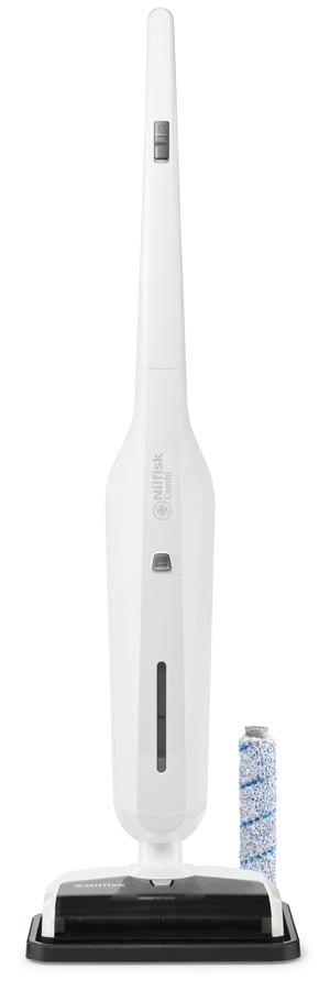 Nilfisk 128390050 stavdammsugare/elektrisk borste Vertikal dammsugare Växelström Torr- och våtrengöring Mikro Påsfri 0,55 l 450 W Vit