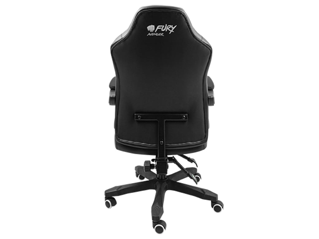 FURY Avenger M+ Uniwersalny fotel dla gracza Obite siedzisko Czarny, Biały