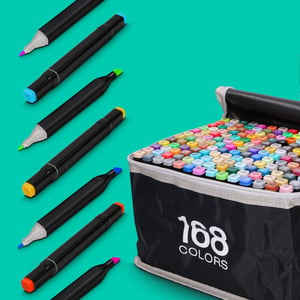 Extralink ALCOHOL MARKER SET, 168 PCS