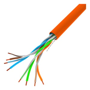 Lanberg LCU5-10CC-0305-O nätverkskabel, orange, 305 m, Cat5 U/UTP (UTP)