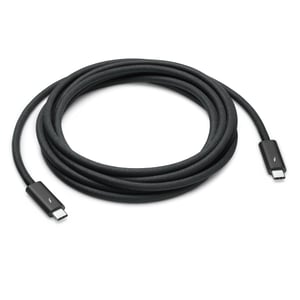 Apple MW5H3ZM/A Thunderbolt Cable, 3 m, 40 Gbit/s, Black