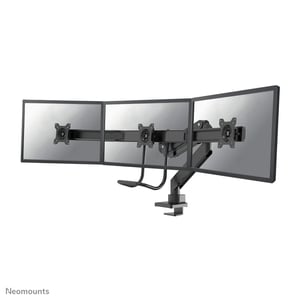 Neomounts NM-D775DX3BLACK Halterung/Ständer für 68,6 cm (27") Monitore, Schreibtisch, schwarz