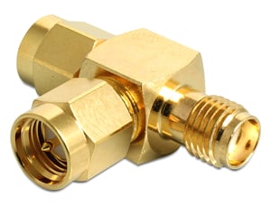 DeLOCK 88710 kabeladapter Guld