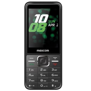 MaxCom Classic MM244 SE telefon komórkowy 7,11 cm (2.8") 111 g Czarny Telefon funkcjonalny