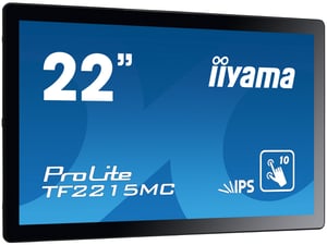 iiyama ProLite TF2215MC-B2 monitor komputerowy 54,6 cm (21.5") 1920 x 1080 px Full HD LED Touchscreen Designed for Multiple Users Black