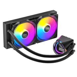 Antec Skeleton 240 All-in-One-Flüssigkeitskühler für den Prozessor, 12 cm, schwarz