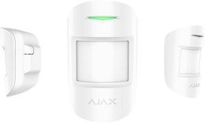 Ajax MotionProtect Plus Pasywny czujnik podczerwieni (PIR)/ czujnik mikrofalowy Bezprzewodowy Ściana Biały