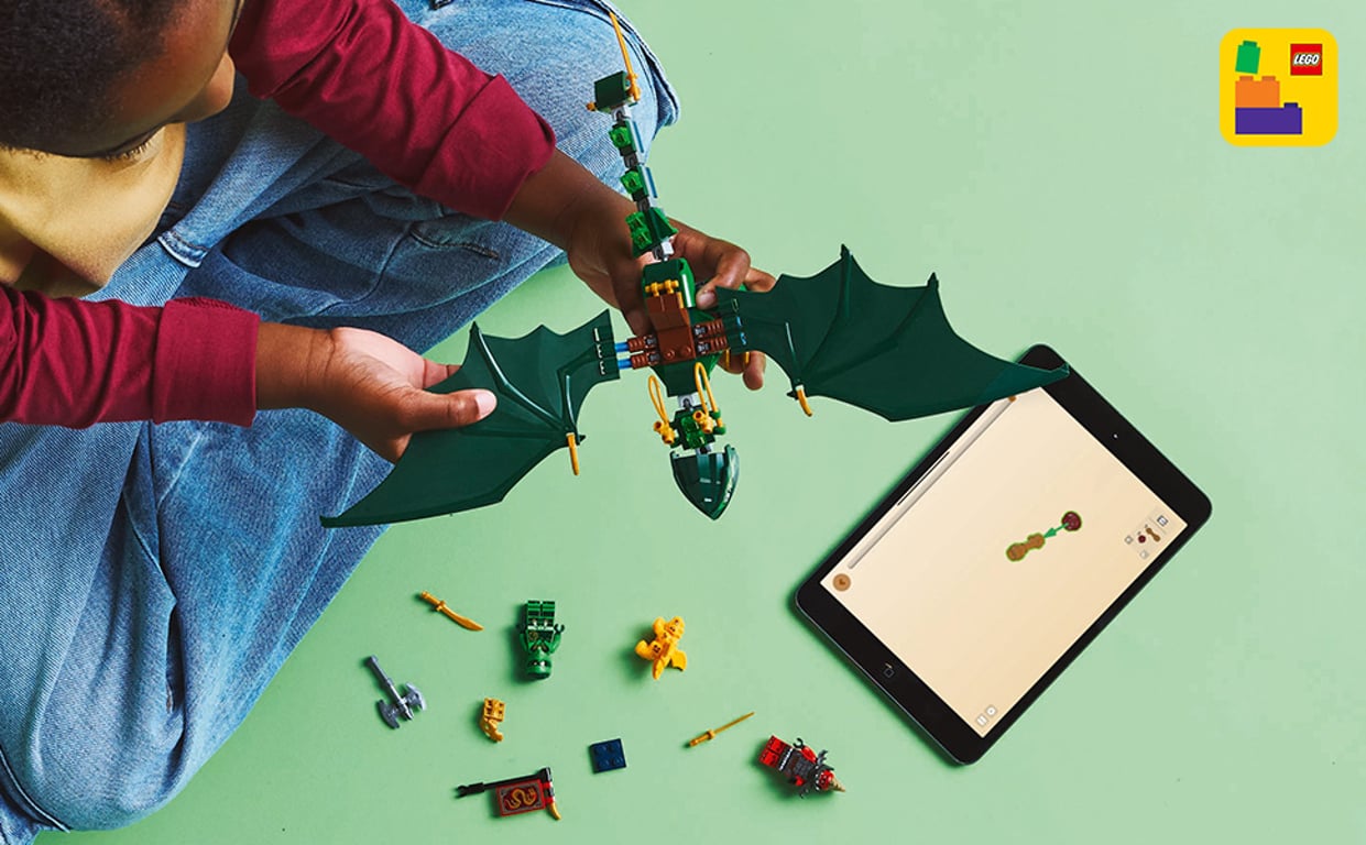 LEGO NINJAGO Zielony leśny smok Lloyda