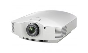 Sony VPL-HW65ES Standard-Projektor mit 1800 ANSI-Lumen, SXRD 1080p (1920x1080), 3D-kompatibel, Weiß