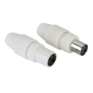Hama 00205212 Koaxialstecker, 2 Stück