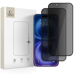 Tech-Protect 5906302319312 ochraniacz na ekran / tył telefonu Osłona ekranu zapewniająca prywatność Apple 2 szt.