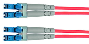 Telegärtner L00870A0024 InfiniBand/Fiber Optic Cable, 1 m, LC, Green