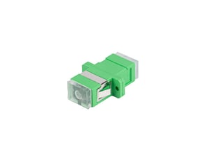 Lanberg FA-SCAP-SS01-0001-TR adapter światłowodowy SC/APC 1 szt. Zielony