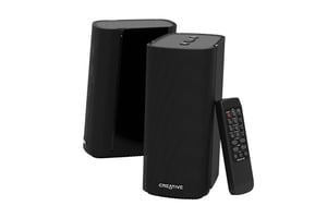 Creative Labs T100 Voller Empfangsbereich Schwarz Kabelgebunden und kabellos 20 W