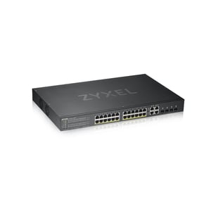 Zyxel GS1920-24HPV2 Managed Gigabit-Ethernet (10/100/1000) PoE-Unterstützung Schwarz