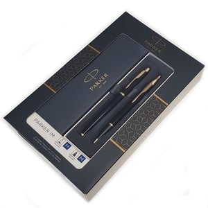 Parker 2093216 Füllfederhalterset, schwarz, 2 Stück