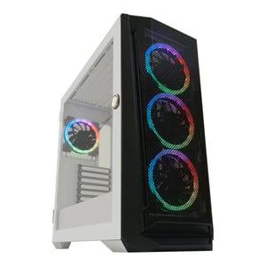 LC-Power Holo-1_X Midi Tower Biały