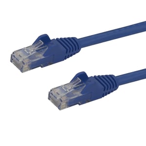StarTech N6PATC1MBL Network Cable, Blue, 1 m, Cat6 U/UTP (UTP)