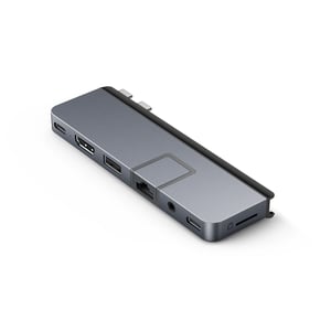 HYPER HD575-GRY-GL stacja dokująca USB 3.2 Gen 1 (3.1 Gen 1) Type-C Szary