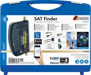Schwaiger SF9003BTSET satellitsökare 950–2150 MHz Inbyggd digital display 1 st.