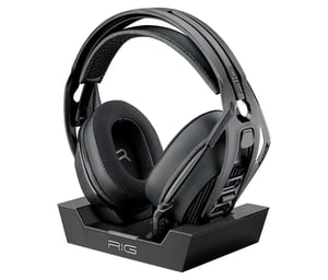NACON RIG 800 PRO HS Trådlöst headset med huvudband för gaming, laddningsstation, svart