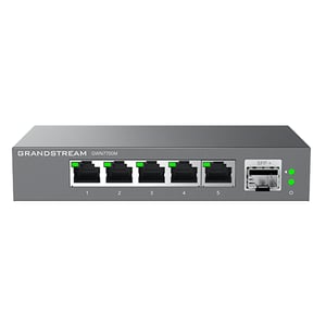 Grandstream Networks GWN7701PA Unmanaged Gigabit-Ethernet-Switch (10/100/1000) Schwarz