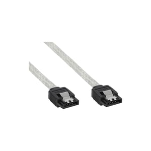 InLine 27305R kabel SATA 0,5 m Przezroczysty