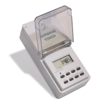 Maclean MCE08 elektrischer Timer, grau, Tages-/Wochentimer